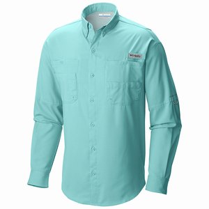 Columbia PFG Tamiami™ II Långärmad Tröja Herr Gröna (TDRMQ1708)